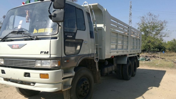 มาแล้วว+++ Hino FM3M ปี36.  มีระบบลำโดงลากพ่วงด้วย