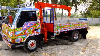 ขายหกล้อ มิตซู แครนเตอร์ รถสภาบใหม่ ป้ายแอง ติดเครนเก่าญี่ปุ่น    ninsai 2.5 v T แท้ รถห้างไทย ปี39 หัวเดิมห้าง