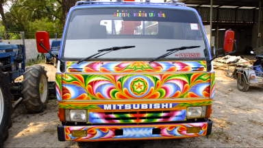 ขายหกล้อ มิตซู แครนเตอร์ รถสภาบใหม่ ป้ายแอง ติดเครนเก่าญี่ปุ่น    ninsai 2.5 v T แท้ รถห้างไทย ปี39 หัวเดิมห้าง