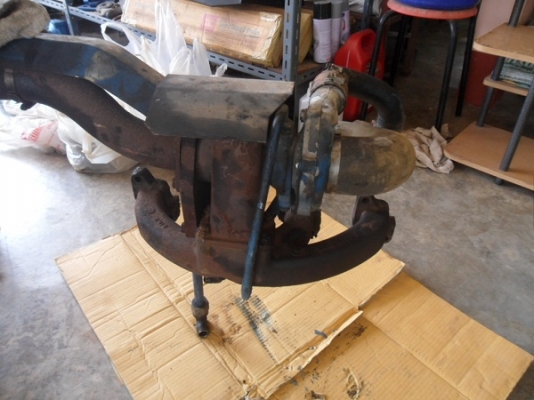 ขาย เทอร์โบรถไถฟอร์ดพร้อมเขาและแป๊ปน้ำมันเครื่องครบชุด