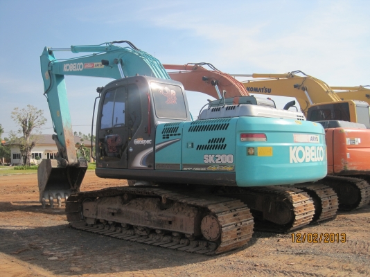 ขายรถแบคโฮ KOBEKCO SK200-8 รถสภาพสวยงามมากเลยครับ