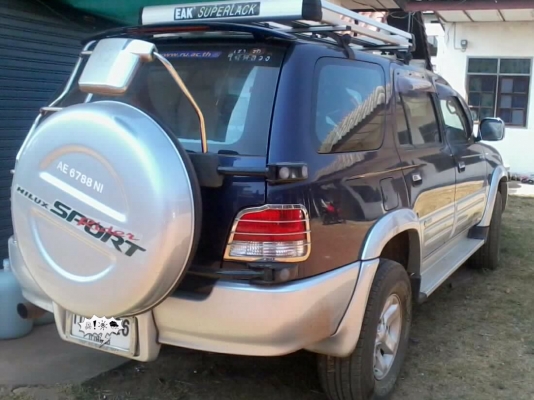 TOYOTA HILUX SPORT RIDER SR5 3.0 AT ปี 2001 รถบ้านเดิมๆพร้อมใช้งาน ไม่เคยมีอุบัติเหตุหนัก เครื่องแห้งแรงดีไม่เยิ้ม ภายในเก๋งกับห้องโดยสารสะอาด CD พวงมาลัยเพาเวอร์ ก.ไฟฟ้า ซ.ล็อก กระจกมองข้างปรับไฟฟ้า ช่วงล่างแน่นยางสภาพดีพร้อมใช้งาน เอกสารทะเบียนภาษีครบพร