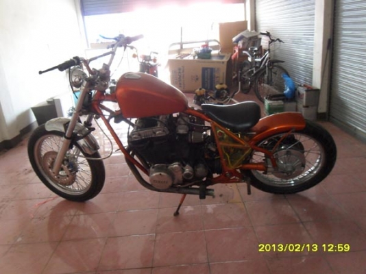 ขายชอปเปอร์ Yamaha 750cc 3 สูบแต่งสวยสตาร์ท2ระบบ/รับแลกรถวิบาก