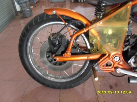 ขายชอปเปอร์ Yamaha 750cc 3 สูบแต่งสวยสตาร์ท2ระบบ/รับแลกรถวิบาก