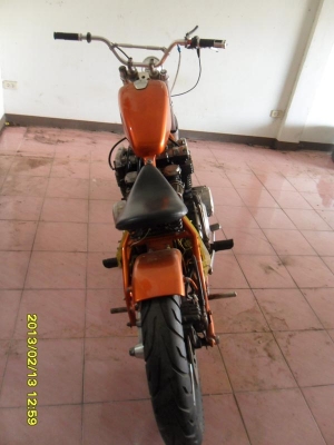 ขายชอปเปอร์ Yamaha 750cc 3 สูบแต่งสวยสตาร์ท2ระบบ/รับแลกรถวิบาก