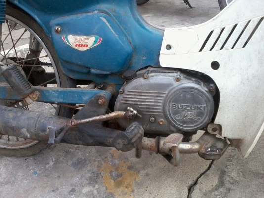 ขายRC100ตามสภาพ มีเล่มทะเบียนขาดใช้งานได้ปกติ