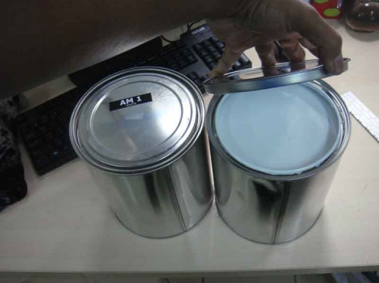 สีขาวอครีลิค พร้อมใช้ (คอส) ละ 500 บาท สีใหม่ครับ