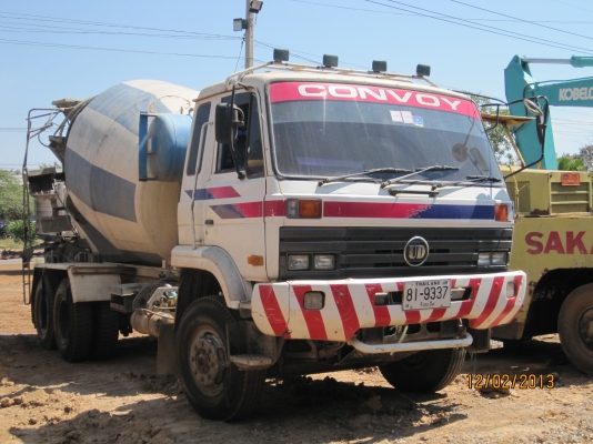 ขายรถโม่ปูน7คิว NISSUN UD CWM 430 เครื่องดีคัสชีส์สวย พร้อมใช้งานครับ