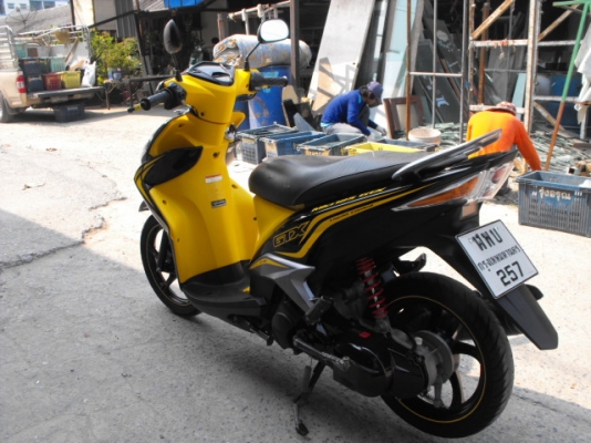 ขาย Mio 125 แม็ก ปี 54 สีเหลืองดำ