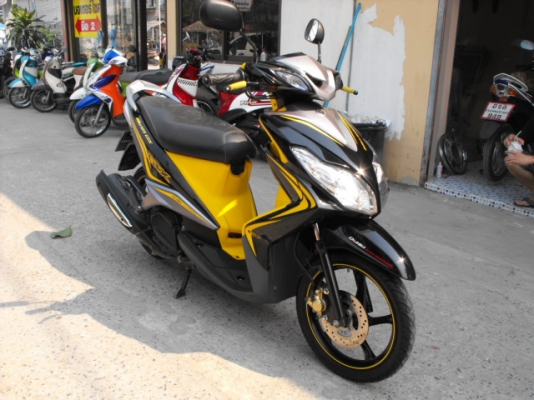 ขาย Mio 125 แม็ก ปี 54 สีเหลืองดำ