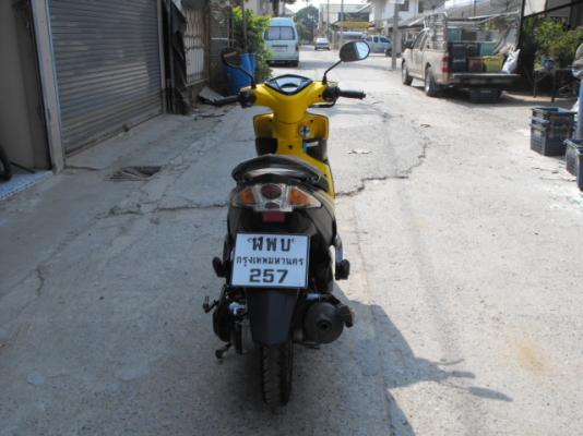 ขาย Mio 125 แม็ก ปี 54 สีเหลืองดำ