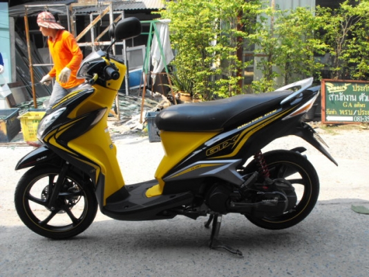 ขาย Mio 125 แม็ก ปี 54 สีเหลืองดำ
