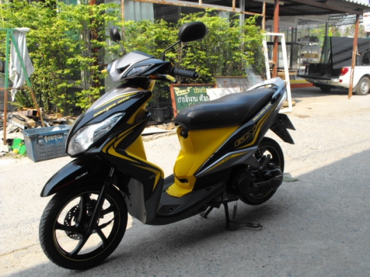 ขาย Mio 125 แม็ก ปี 54 สีเหลืองดำ