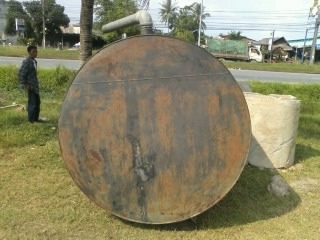 ขายถังน้ำมัน 10000 ลิตร ถังไม่ผุ สภาพสวย