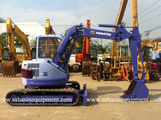 รถขุด PC50UU-2 บจก.สหสินอีควิปเม้นท์ โทร.081-5851880, 02-5168100-1 รถขุด PC50UU-2 บจก.สหสินอีควิปเม้นท์ โทร.081-5851880, 02-5168100-1
