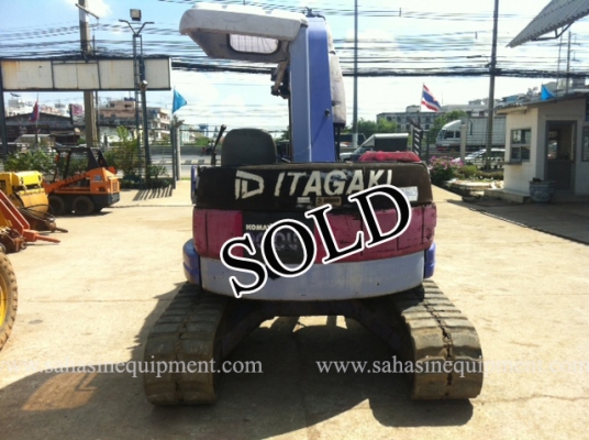 รถขุด PC50UU-2 บจก.สหสินอีควิปเม้นท์ โทร.081-5851880, 02-5168100-1 รถขุด PC50UU-2 บจก.สหสินอีควิปเม้นท์ โทร.081-5851880, 02-5168100-1