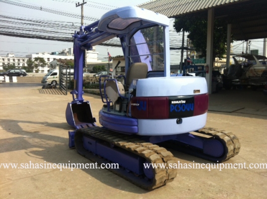 รถขุด PC50UU-2 บจก.สหสินอีควิปเม้นท์ โทร.081-5851880, 02-5168100-1 รถขุด PC50UU-2 บจก.สหสินอีควิปเม้นท์ โทร.081-5851880, 02-5168100-1