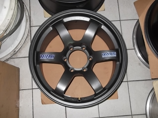 ขายTE37 ขอบ18 กว้าง9 4วง ET20 สีเทากัล สภาพมือ1 ถูกๆ รูปเพียบ