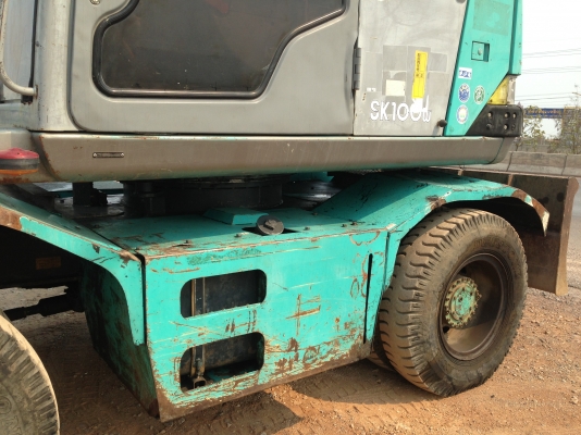 ขายรถแบคโฮล้อยาง KOBELCO SK100W ระบบไฟฟ้าครบ มีVDOครับ สภาพสวยนำเข้าจากประเทศญี่ปุ่น สนใจติดต่อ 089-8368497