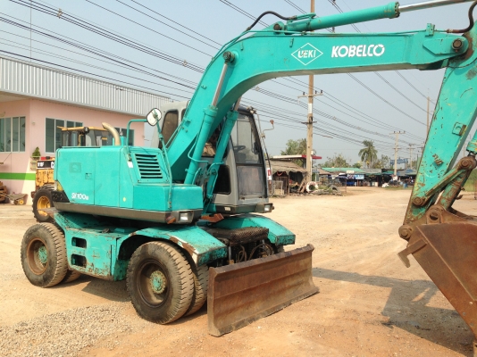 ขายรถแบคโฮล้อยาง KOBELCO SK100W ระบบไฟฟ้าครบ มีVDOครับ สภาพสวยนำเข้าจากประเทศญี่ปุ่น สนใจติดต่อ 089-8368497