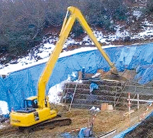 ขายชุดบูมยาวของKOMATSU PC200-8 ทั้งชุด
