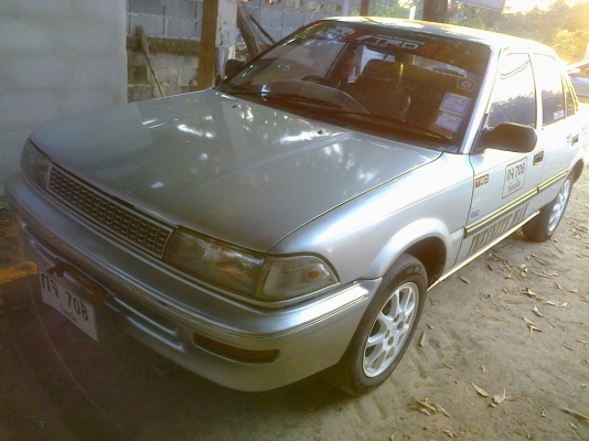 TOYOTA COROLLA 1.3 GL MT ปี 89 โดเรมอน รถสวยพร้อมใช้งานได้เลยครับ ห้องเครื่องแห้งสะอาดดีไม่มีเยิ้ม ภายในเก๋งคอนโซลภายในอุปกรณ์อยู่ครบพร้อมทุกอย่าง แอร์เย็น พวงมาลัยเพาเวอร์ ช่วงล่างดี ล้อแม็กลายสวย ยางสภาพดีพร้อมใช้งานได้เลย เอกสารทะเบียนภาษีครบพร้อมโอน ร TOYOTA COROLLA 1.3 GL MT ปี 89 โดเรมอน รถสวยพร้อมใช้งานได้เลยครับ ห้องเครื่องแห้งสะอาดดีไม่มีเยิ้ม ภายในเก๋งคอนโซลภายในอุปกรณ์อยู่ครบพร้อมทุกอย่าง แอร์เย็น พวงมาลัยเพาเวอร์ ช่วงล่างดี ล้อแม็กลายสวย ยางสภาพดีพร้อมใช้งานได้เลย เอกสารทะเบียนภาษีครบพร้อมโอน ร