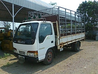 ขายรถ 6 ล้อ กระบะคารืโก้ ยาว.4.50 เมตร ISUZU NKR 115 สภาพสวย พร้อมใช้