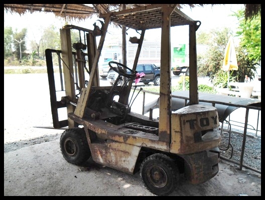 โตโยต้าฟอร์คลิฟต์ เครื่องพัง ขายตามสภาพ