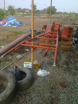 ขายเครื่องยันม่าเจ้าโลก 115 พร้อมรถไถเดินตามแบบโซ่ รถต่อมาใช้ได้หน้าเดียว