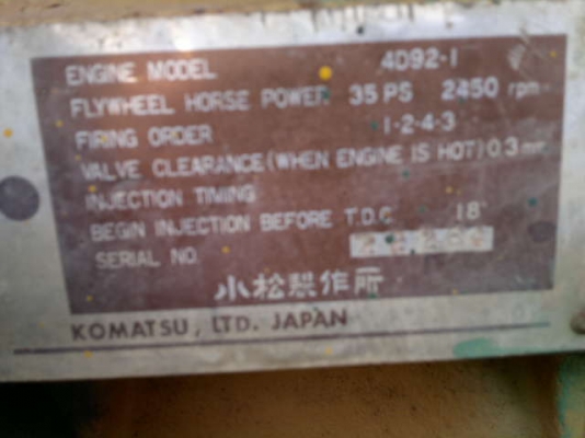 ขายรถเทเลอร์ 6 ล้อ HINO KR320 ติดตั้งเครน 3 พร้อมรถแทรกเตอรื D2-5