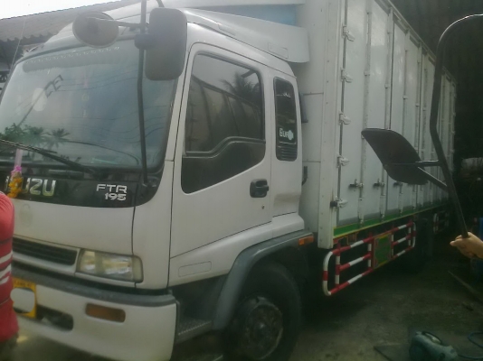 ขายรถ 6 ล้อ ตู้แห้ง 10 ปาน ยาว 7.00 เมตร ISUZU DECA FTR195 ปี.42 สภาพสวยมาก สนใจรีบจองด่วน