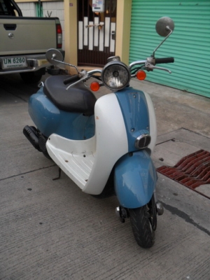 ขาย honda giorno crea 4จังหว่ะ  มีหม้อน้ำ เครื่อง50CC เดิมๆจากญี่ปุ่น