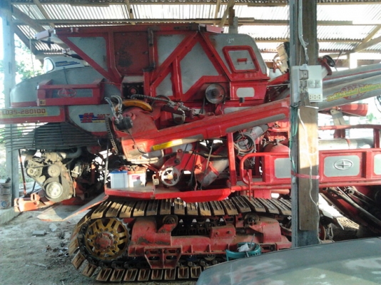 ขาย แพ็คคู่ รถเกี่ยว+รถลาก2เพลา ศักดิ์พัฒนา SS-300T ปี53 เครื่องHO7C 185เทอโบ ปั๊มไดกิ้น22 ตัวเดิน12HT อุ้ม1.5ตัน/หัวยาว2เพลาเครื่องEH700 168แรง ยางดี หางไฮฯ พร้อมลุยนาปรัง ราคาต่อรองได้ครับ