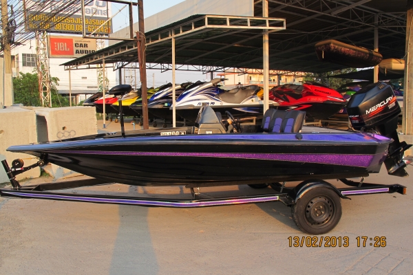 -ผ่อนได้- ขาย BASS CAJUN 17 ฟุต พร้อมเครื่อง MERCURY 135 แรง เรือนำเข้า