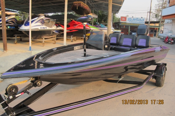 -ผ่อนได้- ขาย BASS CAJUN 17 ฟุต พร้อมเครื่อง MERCURY 135 แรง เรือนำเข้า