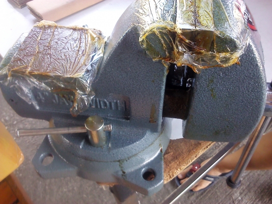 ปากกาจับชิ้นงาน 4 นิ้ว LACROC ของ U.S.A. รุ่นทนงานหนัก หมุนได้อิสระรอบตัวกับฐาน