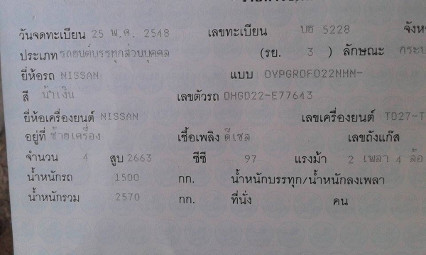 ขายด่วนนิสสัน