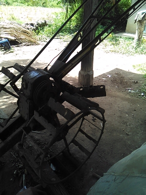 โครงรถไถเดินตาม โครงรถไถเดินตาม