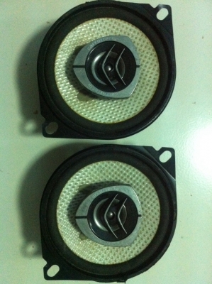 ลำโพงPioneer TS-F10 4นิ้ว 2ทาง เคฟล่า มือ2 ญี่ปุ่น