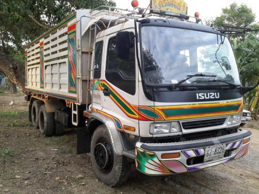ขาย ISUZU ROCKY 175 วางหัว DECA สองเพลาดั๊ม กระบะเหล็ก