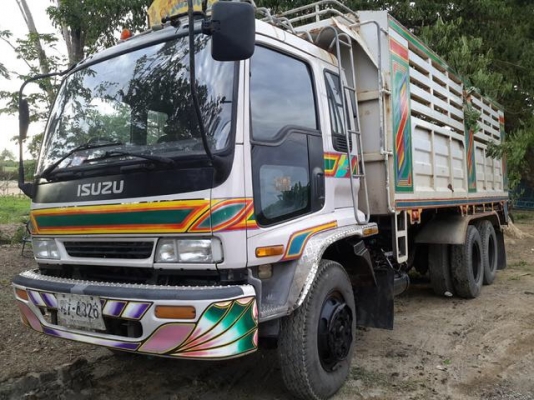 ขาย ISUZU ROCKY 175 วางหัว DECA สองเพลาดั๊ม กระบะเหล็ก