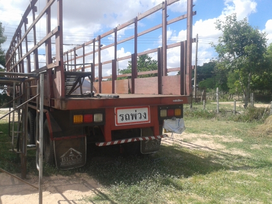 ขายด่วนหางพื้นเรียบ ใส่คอกวิ่งอ้อย 3 เพลา