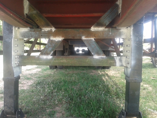 ขายด่วนหางพื้นเรียบ ใส่คอกวิ่งอ้อย 3 เพลา