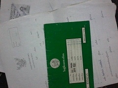 ขายทะเบียน+โครง 400 CC. NC23 18000 บาท