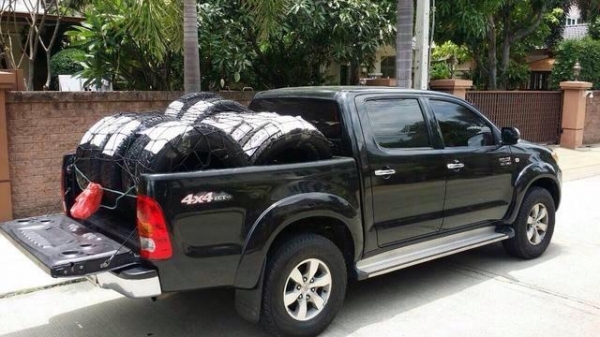 ล้อ JRD ขอบ15 พร้อมยาง Silverstone 31 10.5 R15 สภาพสวย