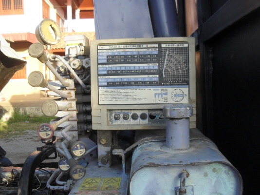 HINO FC2W 120 แรง ดั๊ม ไฟฟ้าครบ ติดเครน TADANO 3.6 ตัน