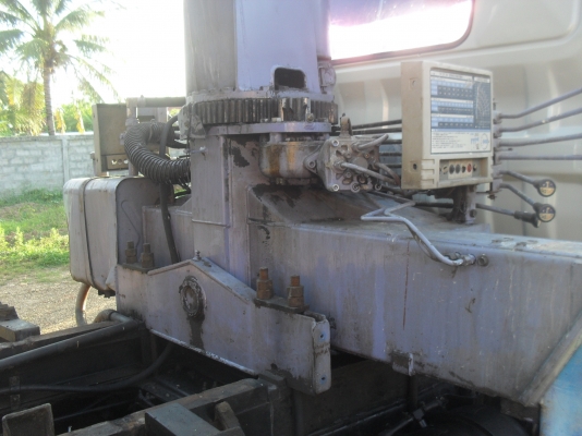 HINO FC2W 120 แรง ดั๊ม ไฟฟ้าครบ ติดเครน TADANO 3.6 ตัน