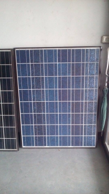 ขายแผงโซล่าเซลล์มือสองญี่ปุ่นกำลังการผลิต 28 โวล์ 150 วัตร์