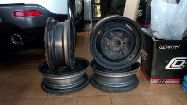 ขายกะทะล้อ 13" 4 -110