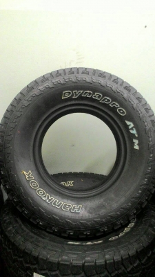 ขายยาง hankook ใหม่ปี14  265/75R16 ดอกAT จำนวน 1 ชุด 13900